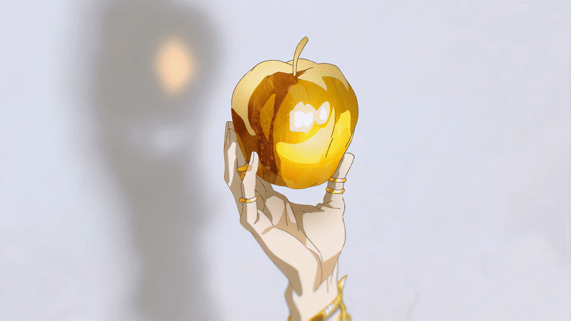 Animated manga to video sample